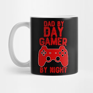 Dad By Day Gamer By Night Mug